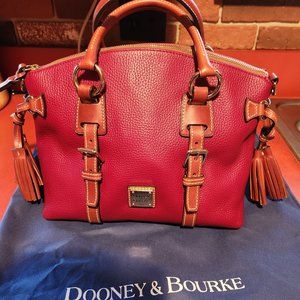 DOONEY & BOURKE  Satchel, wine with clutch